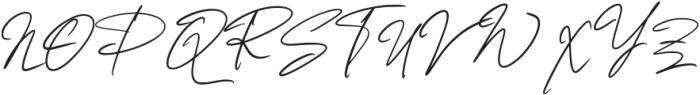 Maligo Signature Regular ttf (400) Font UPPERCASE