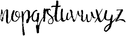 Malina otf (400) Font LOWERCASE