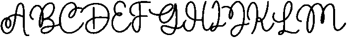 Malira Bold Bold otf (700) Font UPPERCASE