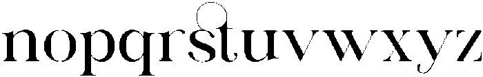 Malking otf (400) Font LOWERCASE