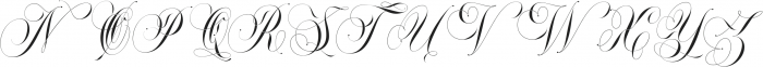 Mallaire Calligraphy otf (400) Font UPPERCASE