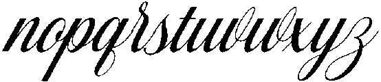 Mallestian Script Bold Italic R otf (700) Font LOWERCASE