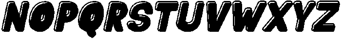 Mallow Soda Outline Shadow Ita otf (400) Font UPPERCASE