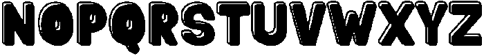 Mallow Soda Outline Shadow otf (400) Font UPPERCASE