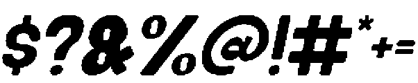 Mallow Soda Solid Italic otf (400) Font OTHER CHARS