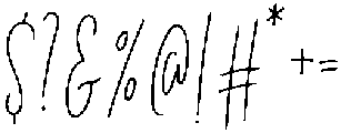 Malloy otf (400) Font OTHER CHARS