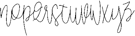Malloy otf (400) Font LOWERCASE