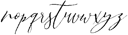 Malloy otf (400) Font LOWERCASE