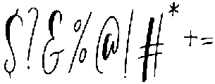 Malloy otf (400) Font OTHER CHARS