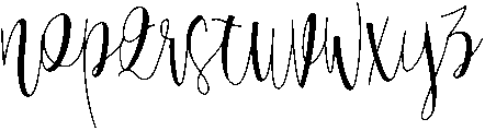 Malloy otf (400) Font LOWERCASE
