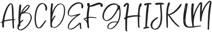 Mallyola Regular otf (400) Font UPPERCASE