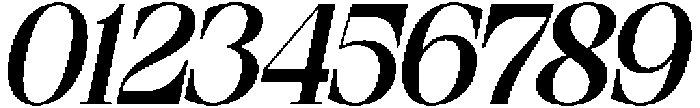 Maloine Italic otf (400) Font OTHER CHARS