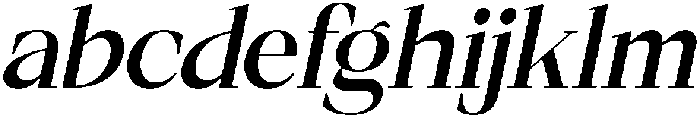 Maloine Italic otf (400) FONT