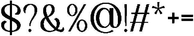 Malovi Regular otf (400) Font OTHER CHARS