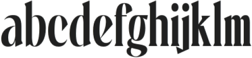 Malven-Regular otf (400) Font LOWERCASE