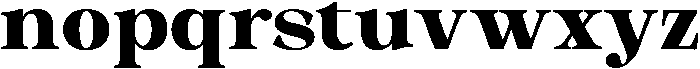Malvera Black High otf (900) Font LOWERCASE
