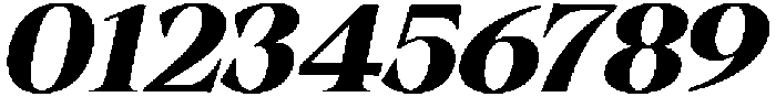 Malvera Black Slant otf (900) Font OTHER CHARS