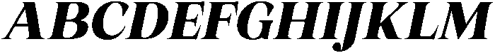 Malvera Black Slant otf (900) Font UPPERCASE