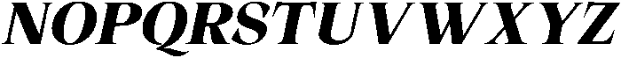 Malvera Black Slant otf (900) Font UPPERCASE