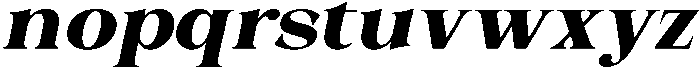 Malvera Black Slant otf (900) Font LOWERCASE