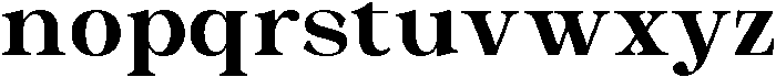 Malvera Bold High otf (700) Font LOWERCASE