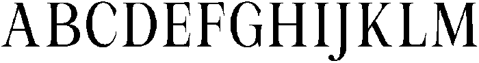 Malvera Condensed otf (400) Font UPPERCASE
