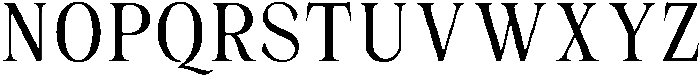 Malvera Condensed otf (400) Font UPPERCASE