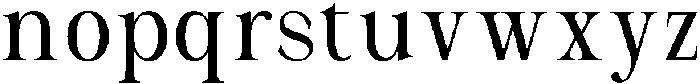 Malvera Condensed otf (400) Font LOWERCASE
