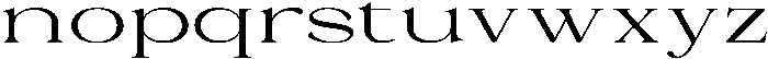 Malvera Expanded otf (400) Font LOWERCASE