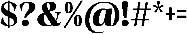 Malvera Extra Bold Condensed otf (700) Font OTHER CHARS