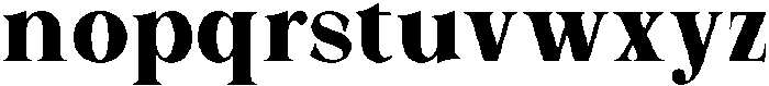 Malvera Extra Bold Condensed otf (700) Font LOWERCASE