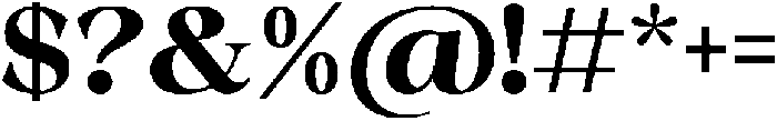Malvera Extra Bold otf (700) Font OTHER CHARS