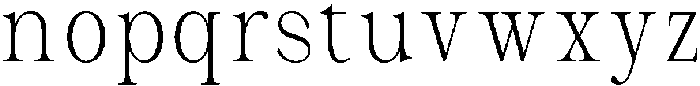 Malvera Extra Light Condensed otf (200) Font LOWERCASE