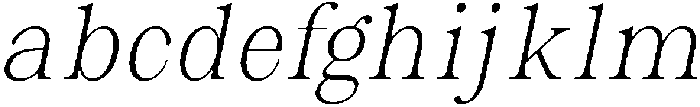 Malvera Extra Light High Condensed Slant otf (200) FONT