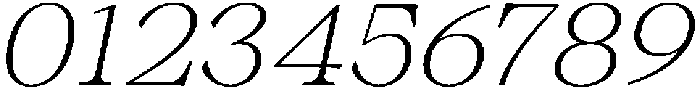 Malvera Extra Light High Slant otf (200) Font OTHER CHARS
