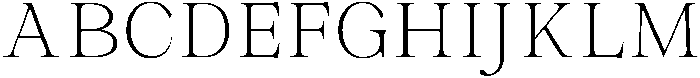 Malvera Extra Light otf (200) Font UPPERCASE