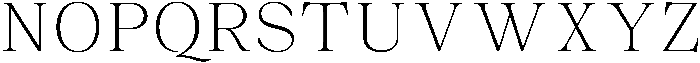 Malvera Extra Light otf (200) Font UPPERCASE