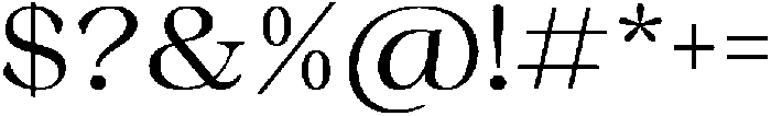 Malvera High otf (400) Font OTHER CHARS