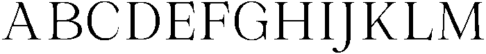 Malvera Light otf (300) Font