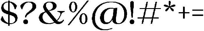 Malvera Medium High otf (500) Font OTHER CHARS