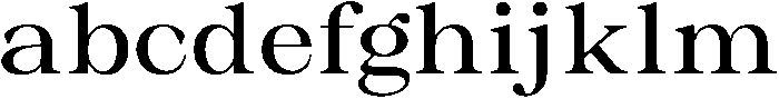 Malvera Medium High otf (500) Font LOWERCASE