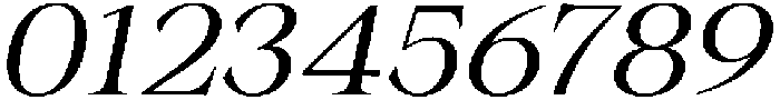 Malvera Slant otf (400) Font OTHER CHARS