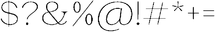 Malvera Variable Thin ttf (100) Font OTHER CHARS