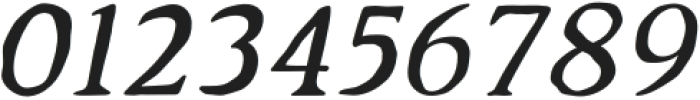 Malvery-Italic otf (400) Font OTHER CHARS