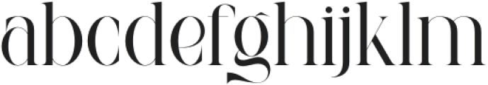 Malvinda Bughton Regular otf (400) Font LOWERCASE