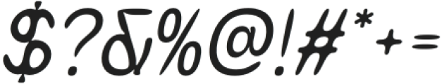 MalvionDrawn-Italic otf (400) Font OTHER CHARS