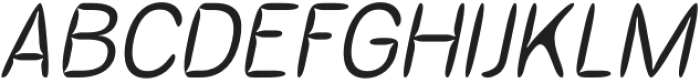MalvionDrawn-Italic otf (400) Font UPPERCASE