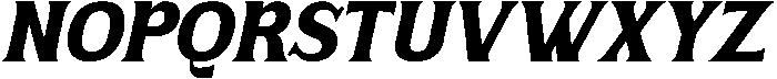 Malyveri Italic otf (400) Font UPPERCASE