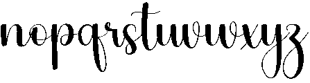 Mama Regular otf (400) Font LOWERCASE