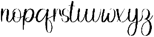 Mama Regular otf (400) Font LOWERCASE